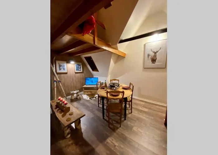 شقة La Maison Sevigne - - N°7 Le Savoyard بوتون